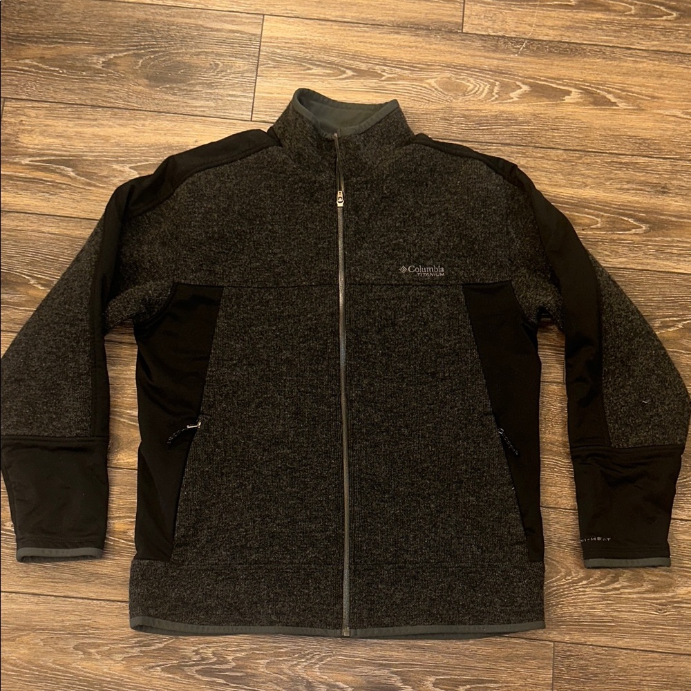 Men's Columbia Titanium Omni-Heat full-zip fleece jacket